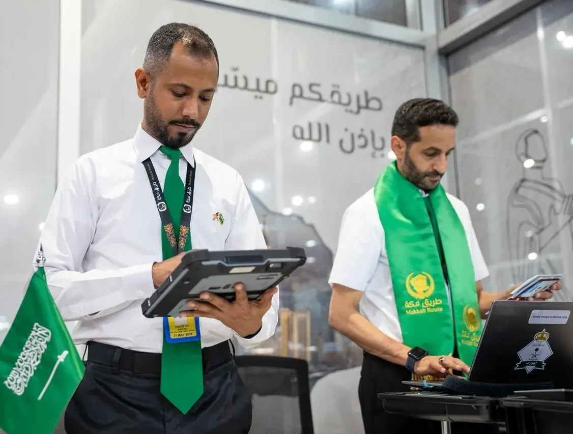 سدايا تدعم مبادرة طريق مكة تقنيًا في (10) دول عبر (17) منفذًا دوليًا خلال حج عام 1447هـ